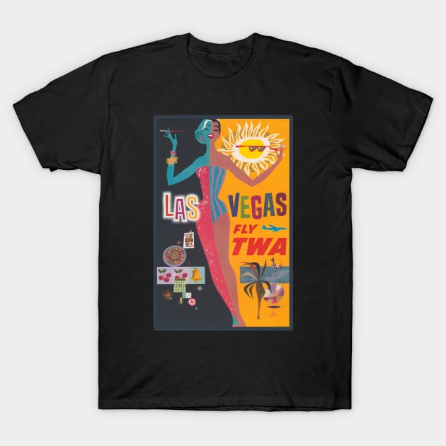 Las Vegas T-Shirt by CozyCanvas